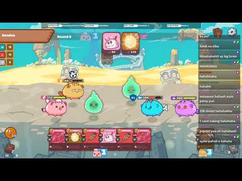 confident + revenge arrow against aqua arco koi ftw! | Axie Infinity BBP gameplays