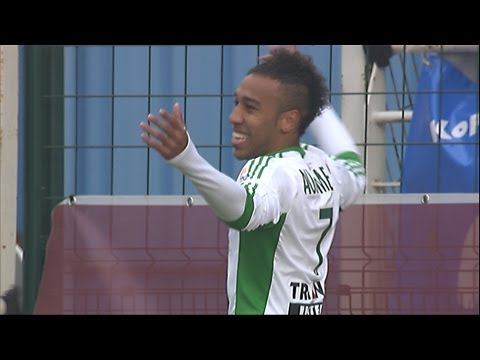 Goal Pierre-Emerick AUBAMEYANG (8') - ESTAC Troyes - AS Saint-Etienne (2-2) / 2012-13