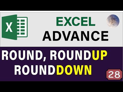 Excel ROUND Function: ROUNDUP & ROUNDDOWN Formulas, Advanced Excel Tips and Tricks 2020 Video