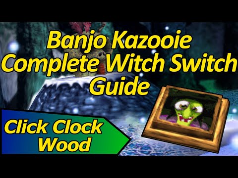 Getting the Witch Switch Jiggy in Click Clock Wood - Banjo Kazooie Witch Switch Guide