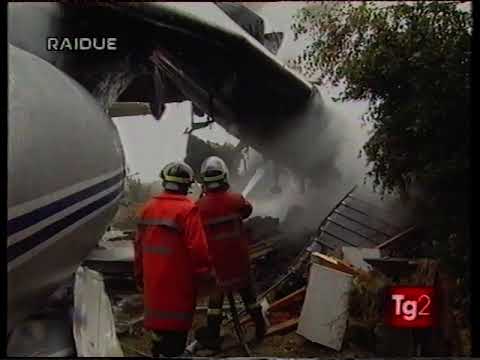Disastro Aereo RAI TG2 - San Francesco al Campo Torino - Antonov russo