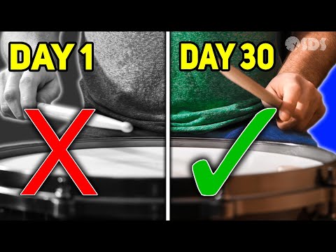 30 Day Single Stroke Roll Drum Challenge | Stephen Taylor Drum Lesson