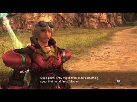 (Wii) Xenoblade Chronicles HD Cutscene 023a - To Colony 6! - JAPANESE