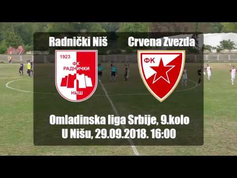 Radnicki Nis - Crvena Zvezda |4:3| (9.kolo Omladinske lige Srbije) HD720