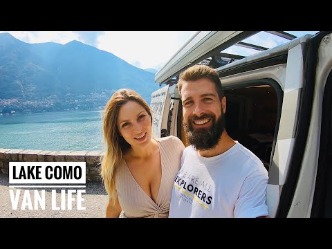 THIS IS WHERE WE MET! LAKE COMO VAN LIFE ITALY