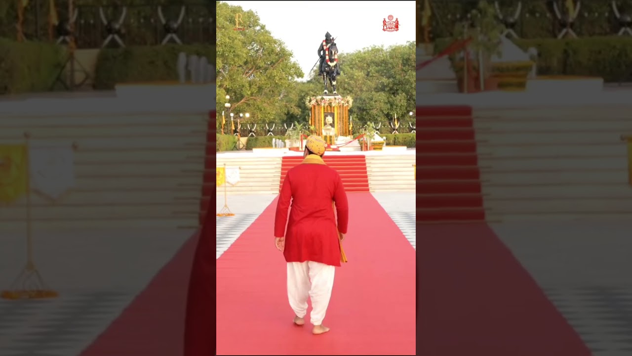 Descendant of Maharana Pratap Lakshyaraj Singh Mewar #mewar #maharanapratap #shorts