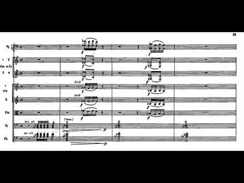 Bohuslav Martinů - Symphony No. 6 ('Fantaisies Symphoniques'), H. 343 (1951-53) [Score-Video]