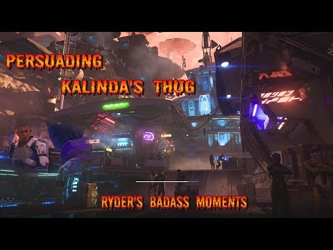 Mass Effect: Andromeda - Badass Moments: Persuading Samrick, Kalinda's Thug