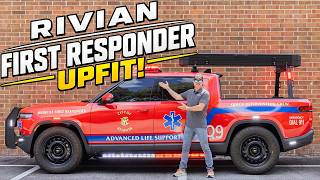 Rivian R1T fire department upfit