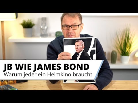 James Bond must be on the big screen in the home cinema!