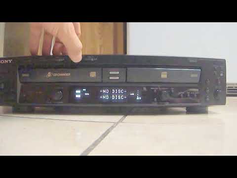 SONY RCD W500C compact disc recorder