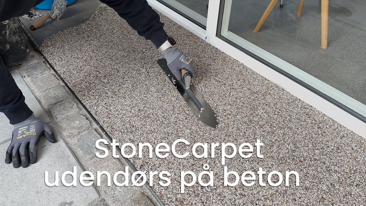 StoneCarpet: Udendørs på beton