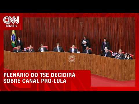 Nunes Marques determina que área técnica do TSE faça análise sobre canal pró-Lula | LIVE CNN