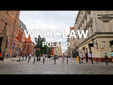 Wroclaw, Poland - Driving Tour 4K