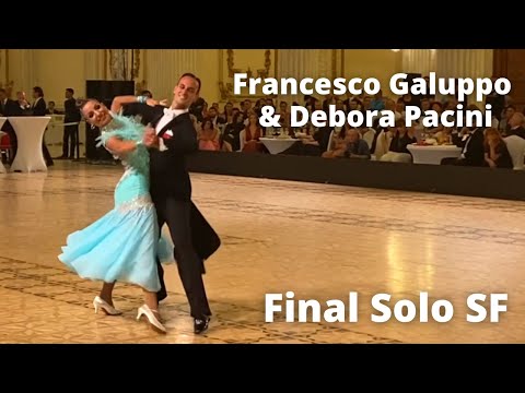 Francesco Galuppo & Debora Pacini | Solo Slow Foxtrot | Final European Championship 2022