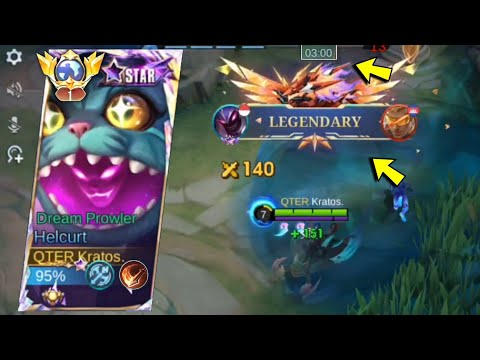 3min Legendary!! HELCURT GOLD LANE SUPER AGGRESSIVE GAMEPLAY 🔥 ( BEST BUILD 2024 ) MLBB