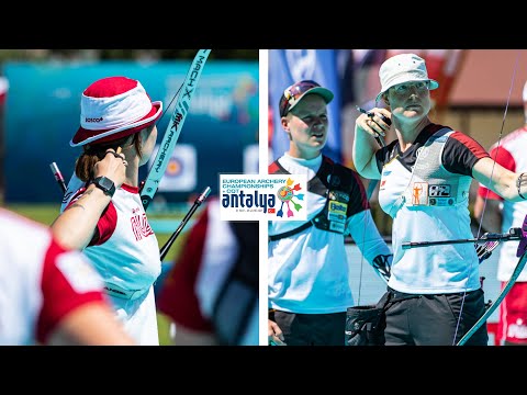 Russia v Germany – recurve women team gold | Antalya 2021 European Archery Championships