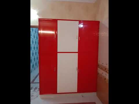 L shape pvc modular kitchen, warranty: 5-10 years