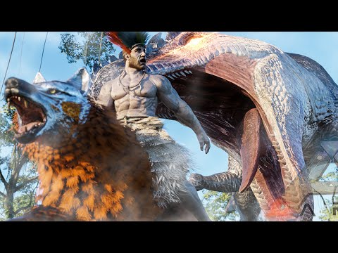 GETTING AMBUSHED BY A JUNGLE GIGA | ARK LOST ISLAND [DLC EP13]