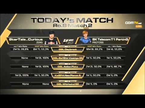 StarTale_Curious Vs SK Telecom T1 PartinG - Code S RO8 Part 2