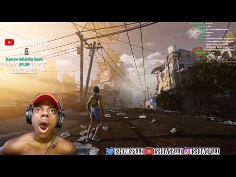 iShowSpeed Falls Down Playing ONLY UP…😂