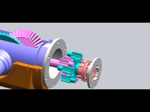 Differential - heavy trucks, independent suspension axles, basic principle