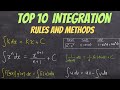 Top 10 INTEGRATION Rules And Methods Ultimate Study Guide