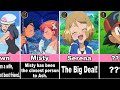 TOP 20 Pokémon Ash Wife Candidates Who Does Ash Marry