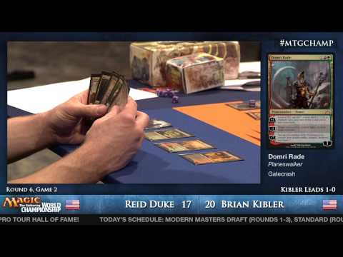 2013 World Championship - Standard Round 6 - Reid Duke vs. Brian Kibler