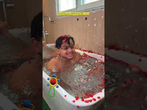 Bathtub aur chotabhai 🤣🔥| indian family #shorts #indian #chaman #relatable #chotabhai #bachpan