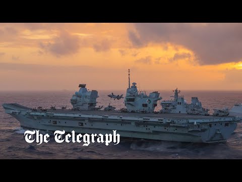 Russian fighter bombers ‘buzz' HMS Queen Elizabeth in BBC Warship series