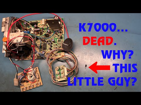 25" K7000 Arcade Monitor Repair - Dead #8 - Don't Forget About Q10