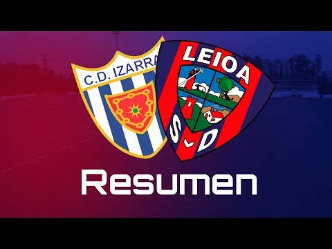 Resumen del CD Izarra - SD Leioa (0-0)