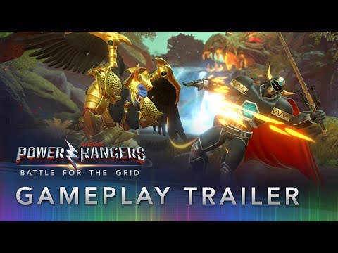  Official Gameplay Trailer de Power Rangers : Battle for the Grid