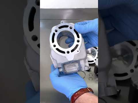 Cilindro Kawasaki Kx 125 #cylinder #restore #motorbike #kawasaki #2stroke