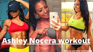 Fitness model Ashley Nocera workout motivation | body workout | bikini workout | workout motivation