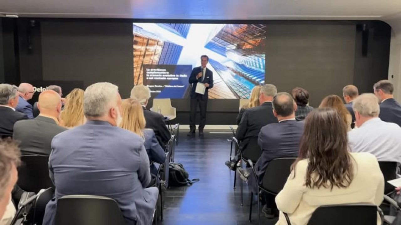 Presentazione rapporto Deloitte sulla previdenza a 'Welfare del Futuro' a Roma