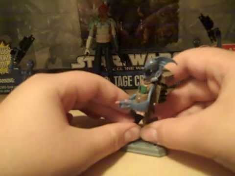 Star Wars Clone Wars Hostage Crisis Bounty Hunters Toy Review