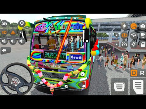 💥Bus Simulator Indonesia New Map Mod Best Android Gameplay Video