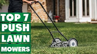 7 Best Push Lawn Mowers for Every Yard