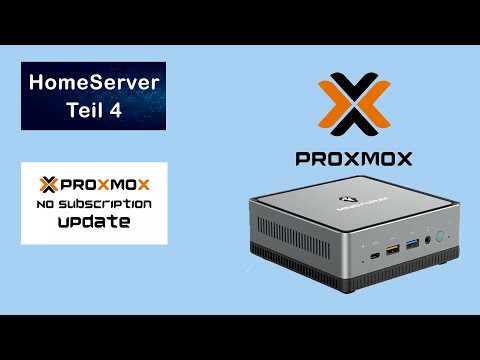Proxmox HomeServer - Teil 4 | Einstellungen zur Subscription und Updates