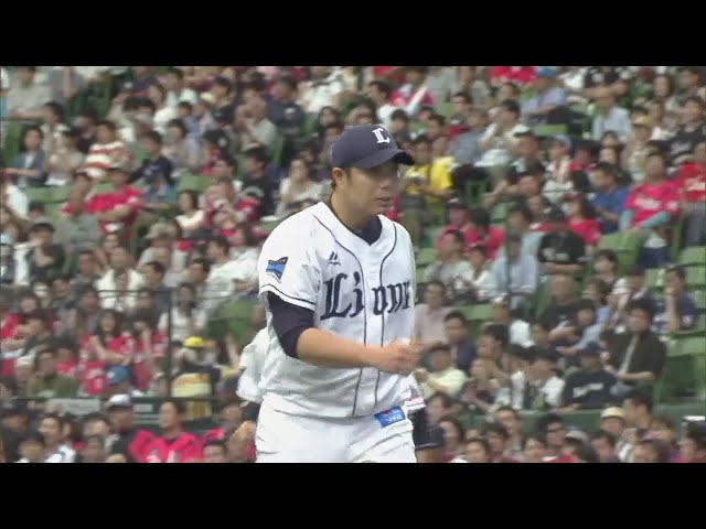 【5回表】移籍後初勝利へ!! ライオンズ・高木勇が5回1失点ピッチング!! 2018/4/22 L-M