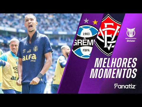Grêmio 3 x 1 Vitória I Melhores momentos I Brasileirão 2025