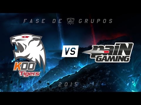 [Mundial 2015] KOO Tigers x paiN - Grupo A, Dia 5