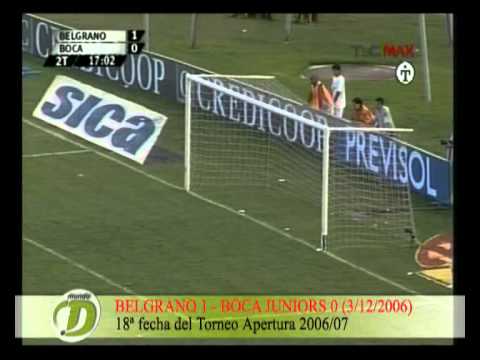Belgrano 1 - Boca 0 (Apertura 2006) / Archivos de Gustavo