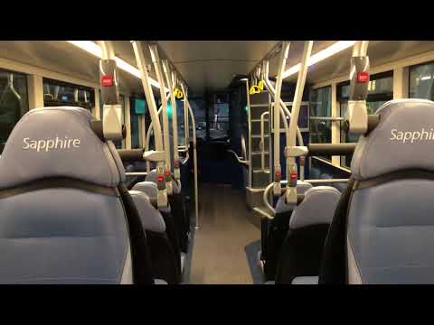 Ensignbus StreetDeck 166 night ride