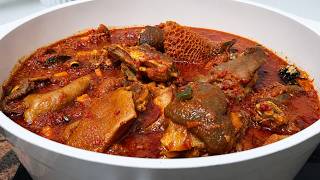 Chef Chidi Nigerian Tomato Stew with Goat Meat