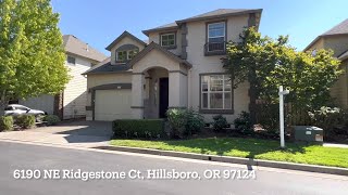 For Rent: 6190 NE Ridgestone Ct, Hillsboro, OR 97124