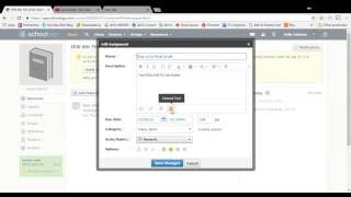 Setting up your Course in Schoology