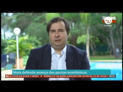 Maia defende avanço das pautas econômicas - 07/12/20